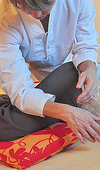 Shiatsu-Schulterbehandlung